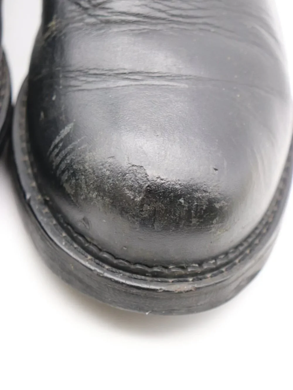 John Fluevog Seventh Heaven Chelsea Boots Men's Size 9 Black Leather Pull On